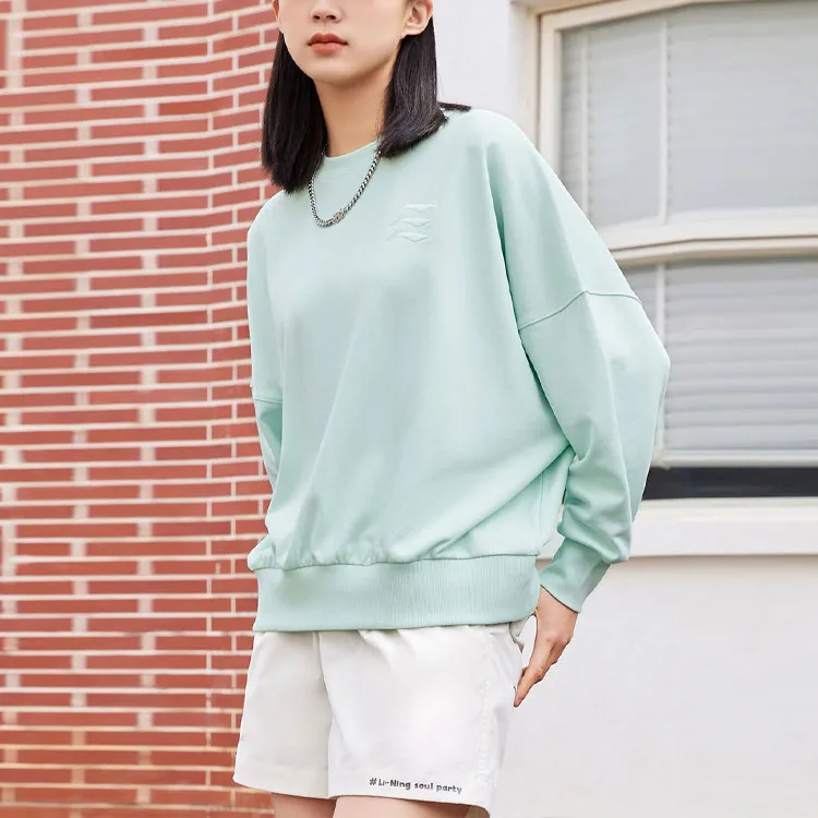 LiNing Sports Fashion Collection Sweatshirt Women's Mint Green-2
