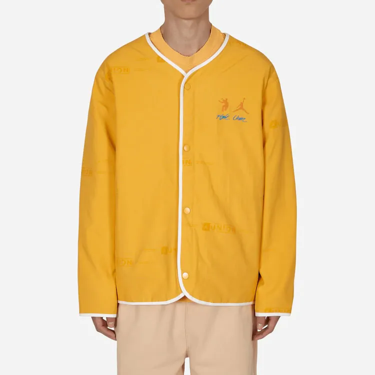 Union X Jordan 「Future Is Now」 Jackets Men Yellow-2