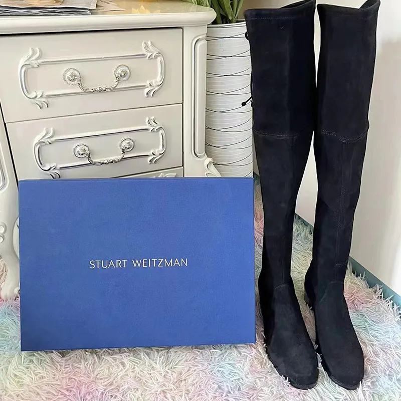 Stuart Weitzman/SW Boot Women's Black-8