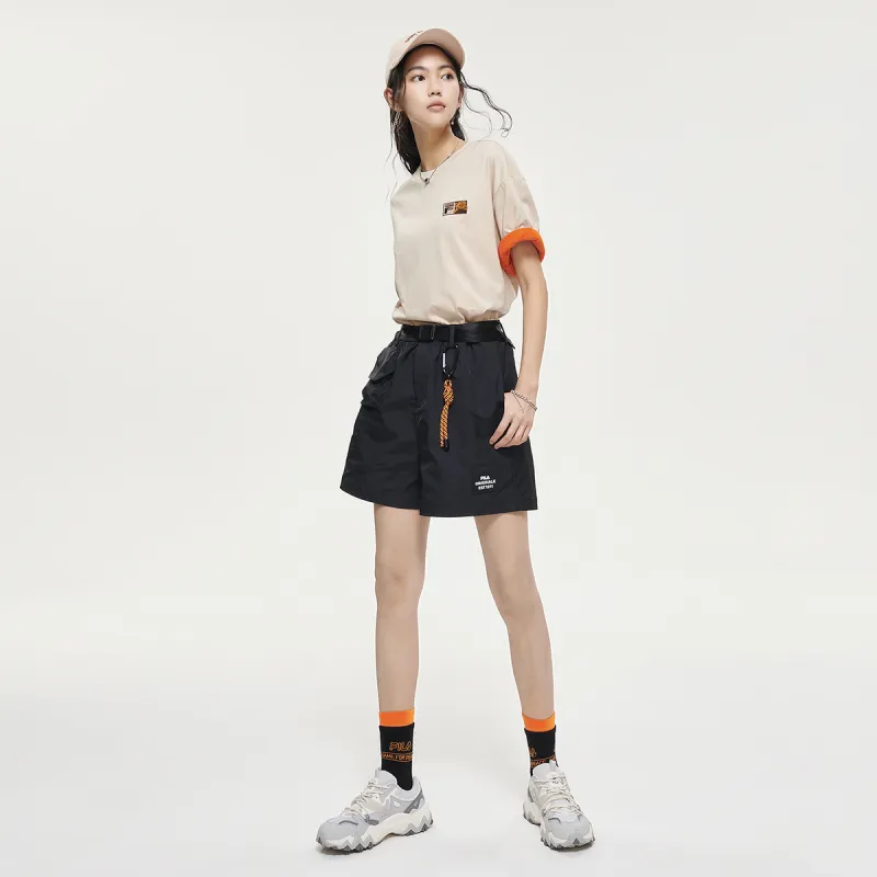 FILA T-Shirt Unisex Light Stone-4