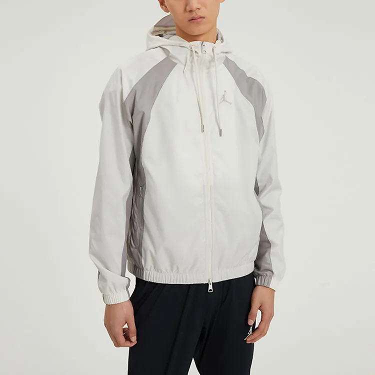 Jordan Jackets Men Gray White-6