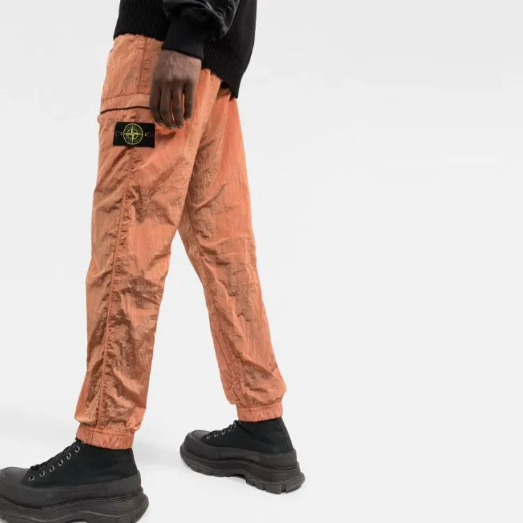 STONE ISLAND SS22 Casual Pants Men's Orange-2