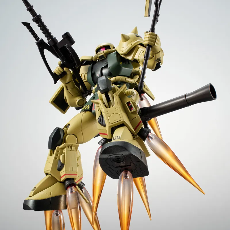 BANDAI ROBOT Spirits Limited Edition Mobile Suit Gundam MSV High Mobility Type Zaku Initial Version Assembled Models-4