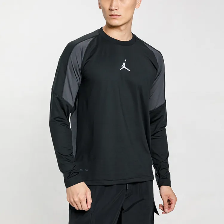 Jordan Raglan Sleeve T-Shirt Men's Black-6