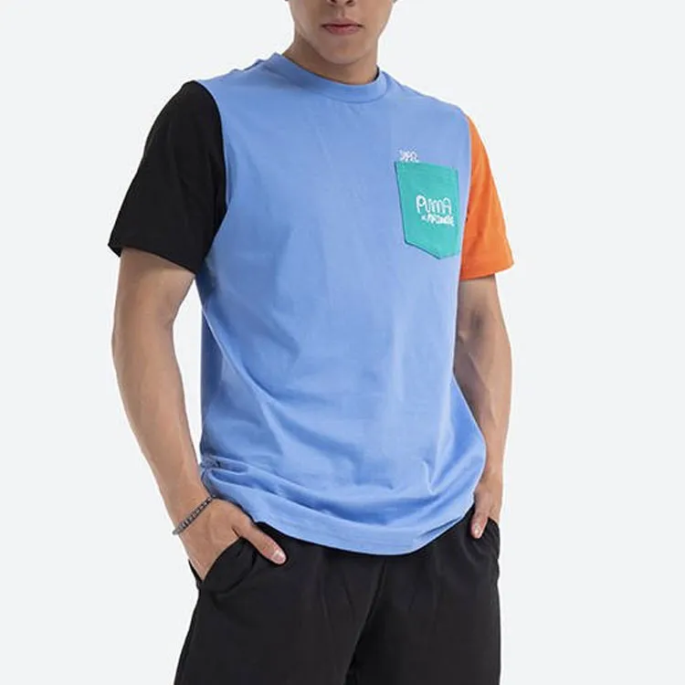 PUMA x Mr Doodle T Shirt Men's Blue-2