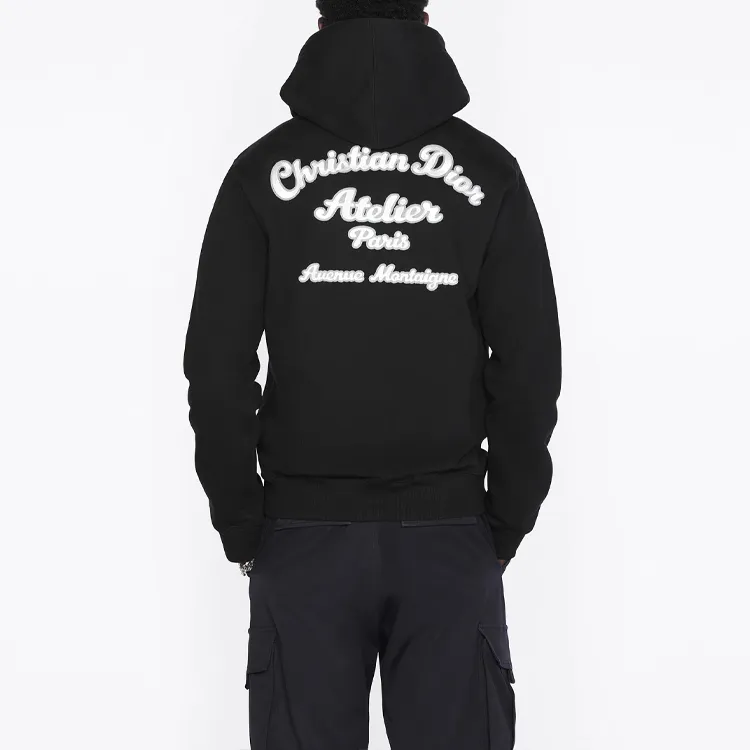 DIOR Quarterly New Products Sweatshirts Men Black-5