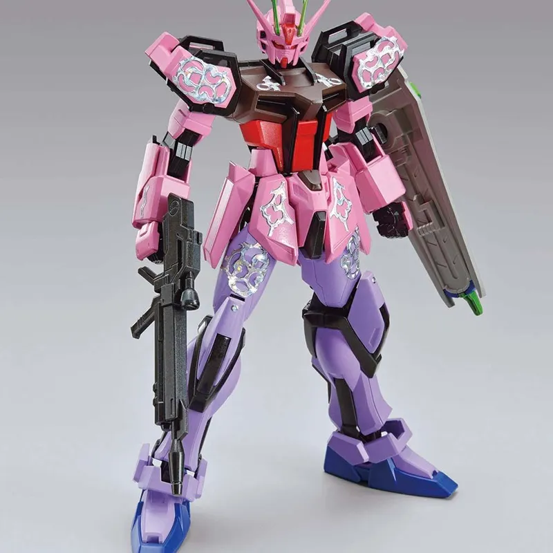 BANDAI EG 1 144 Strike Gundam White Paint Edition Model Kits-4