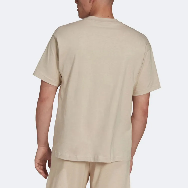 Adidas Drop Shoulder Sleeve T-Shirt Unisex Khaki-5