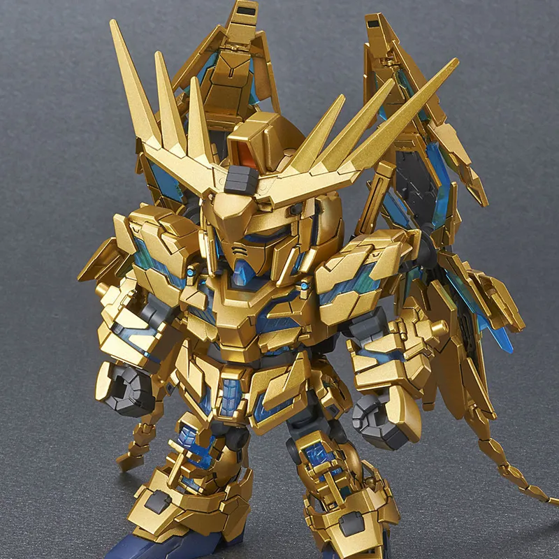 BANDAI BB Warrior SDCS Mobile Suit Gundam Unicorn Size 03 Phenex NT Version Model Kits 8cm-4