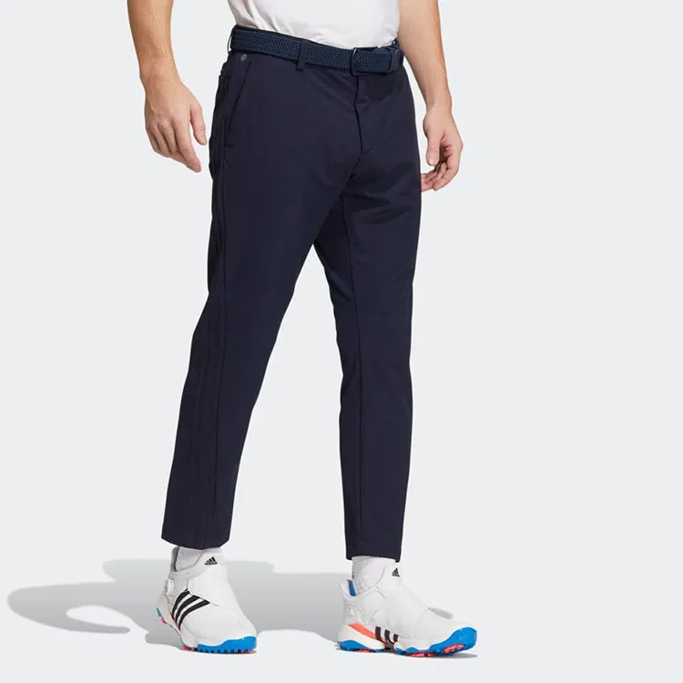 Adidas Casual Pants Men Marine Blue-4