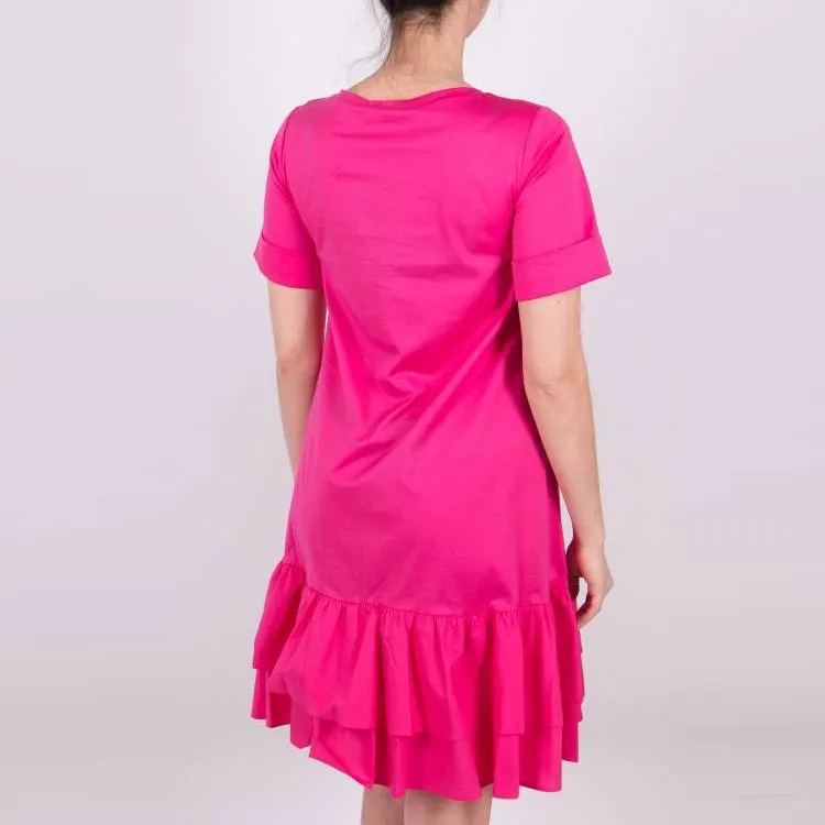 WEEKEND MaxMara Long Sleeved Dress Women's Pink-3