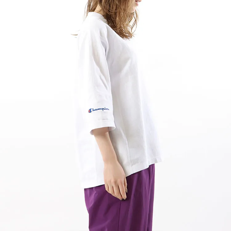 Champion SS22 Raglan Sleeve T Shirt Women's Japan Version-4