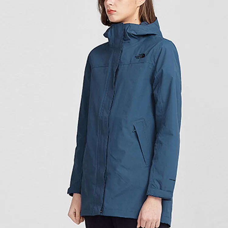 THE NORTH FACE City Outdoor Collection Windbreaker Jackets Women's Blue-5