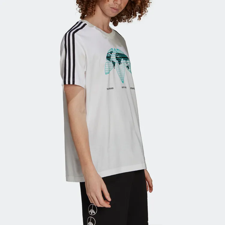 Adidas Originals United Tee T Shirt Men's White-5
