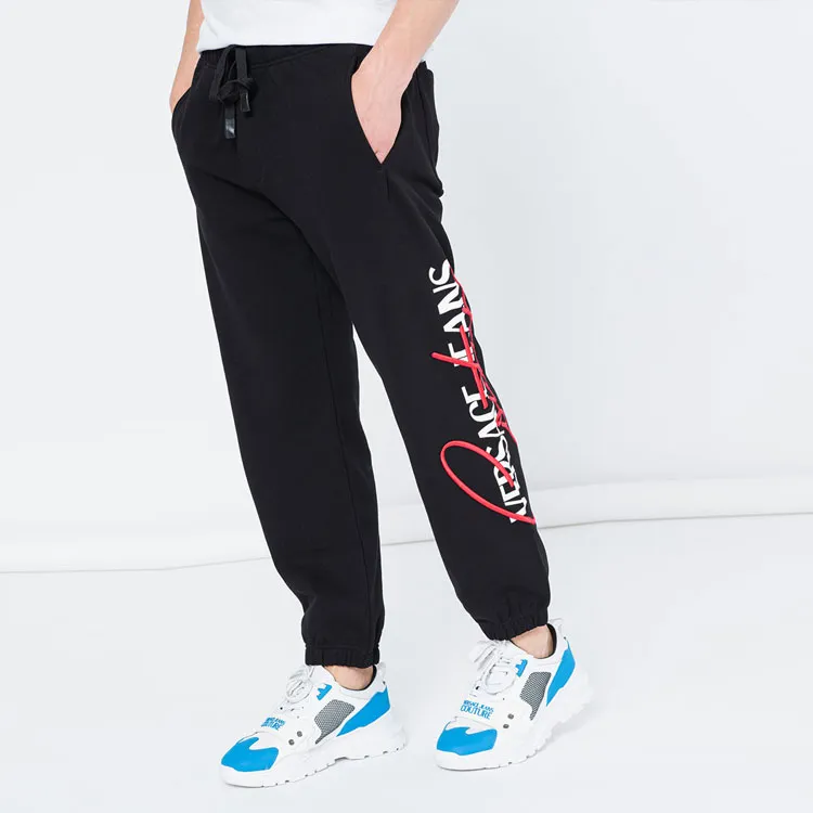 VERSACE JEANS COUTURE SS22 Sweatpants Men's Black-5