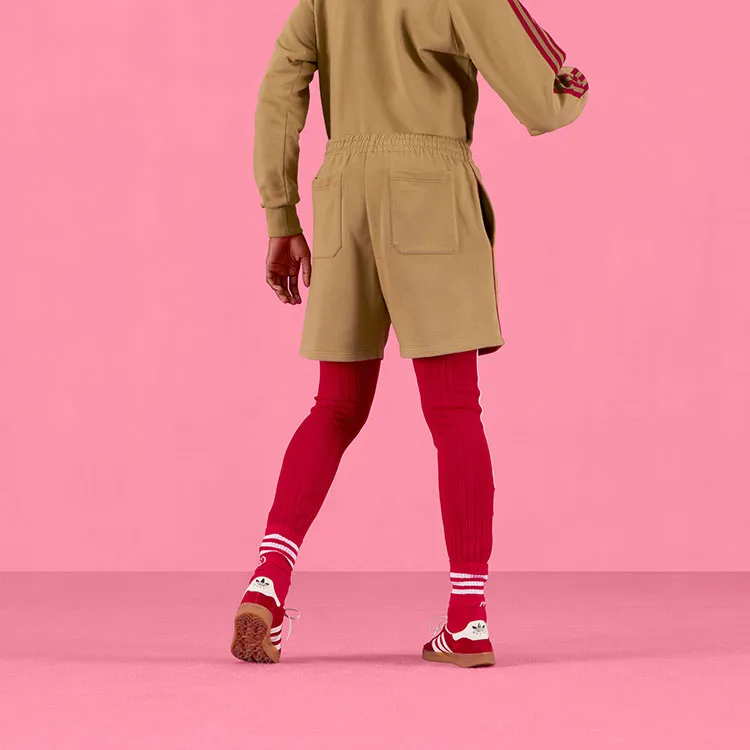 GUCCI X Adidas Cotton Jersey Shorts-4