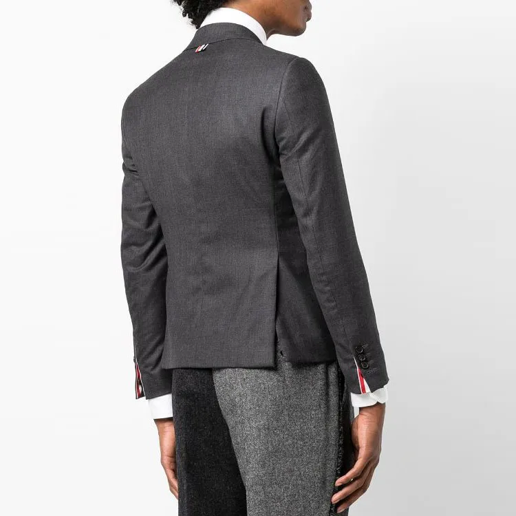 THOM BROWNE Super 120s Single breasted Blazer-2