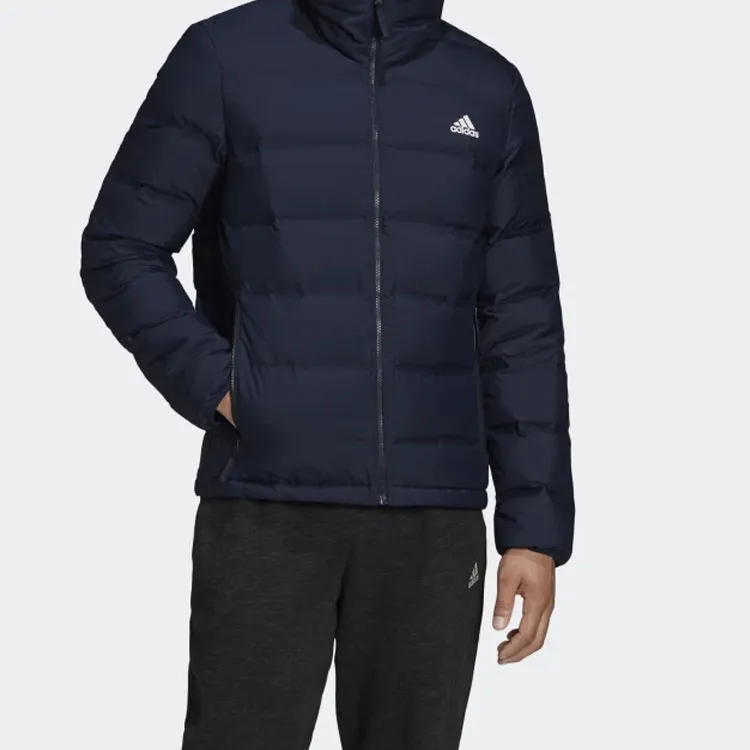Adidas Helionic 3s Jkt Down Jacket Men's Navy Blue-5