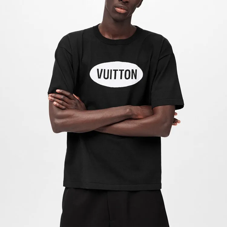 LOUIS VUITTON T Shirt Men's Black-3