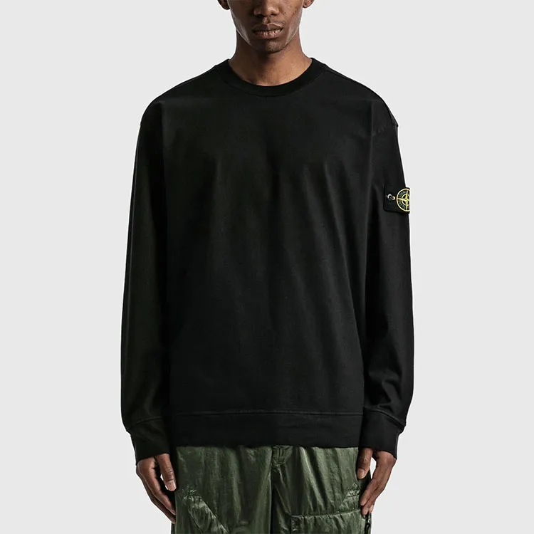 STONE ISLAND Sweatshirts Men Black-3