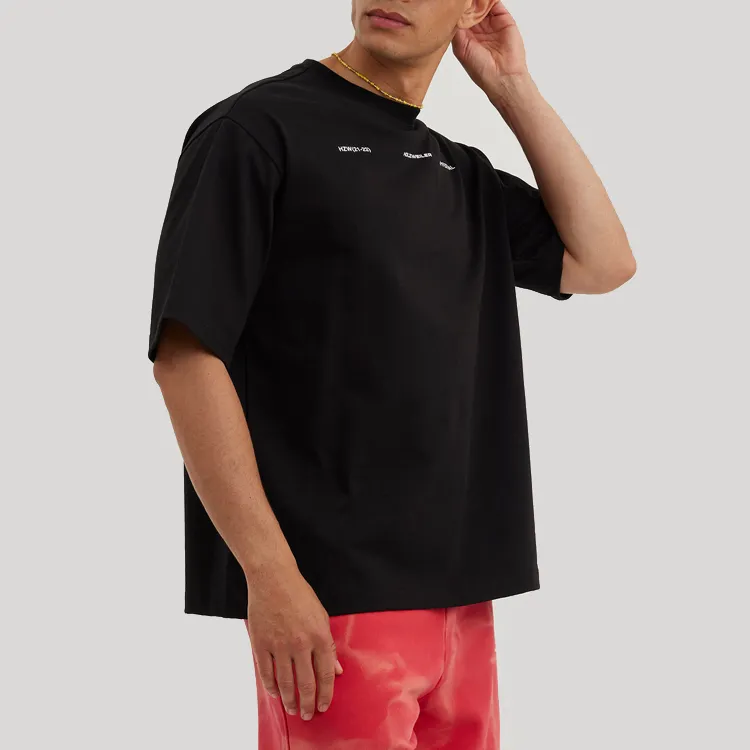 HOLZWEILER T-Shirts Men Black-5