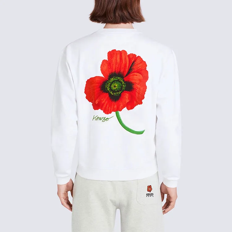 KENZO Poppy By Nigo Back Print Sweatshirt-5