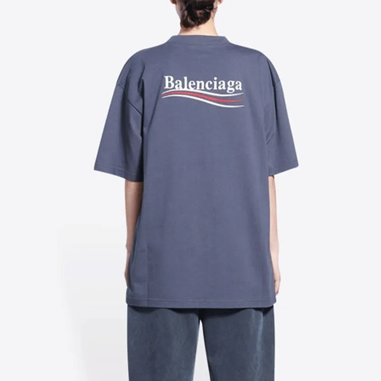 Balenciaga T Shirt 'Dark Grey/White'-2