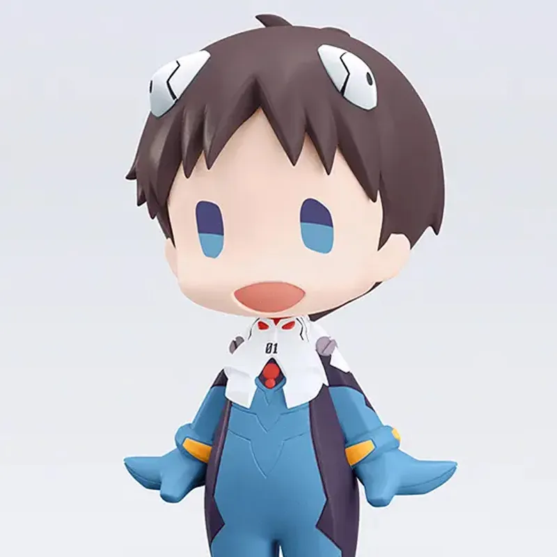 GSC Shinji Ikari Hello! Good Smile Neon Genesis Evangelion New Theater Version Reissued Version Chibi Figures 10cm-4