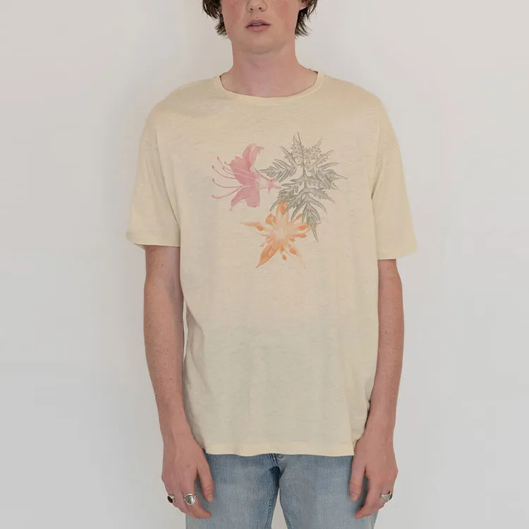 Levis SS22 T-Shirt Men's Beige Yellow-3