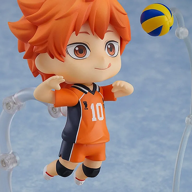 GSC Shoyo Hinata Nendoroid No. 1411 Haikyuu!! New Student Uzumaki Ver. Chibi Figures 10cm-4