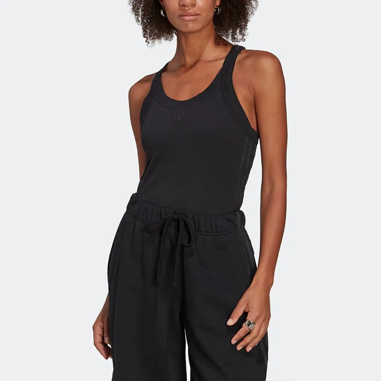 Adidas Originals Sleeveless Sports Shirts Women's Black-6