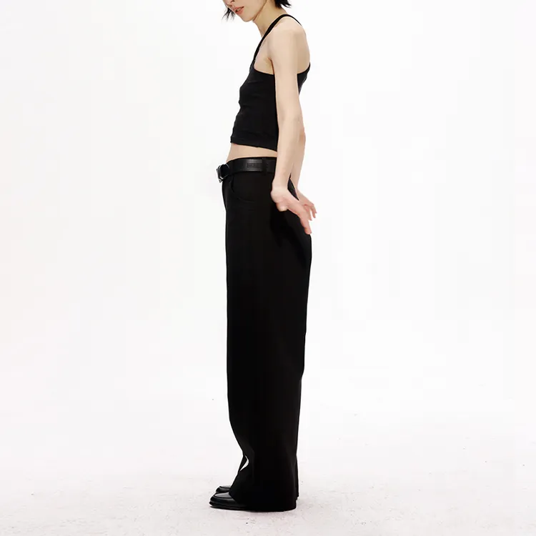 Fax Copy Express SS22 Casual Pants Women's Black White-7