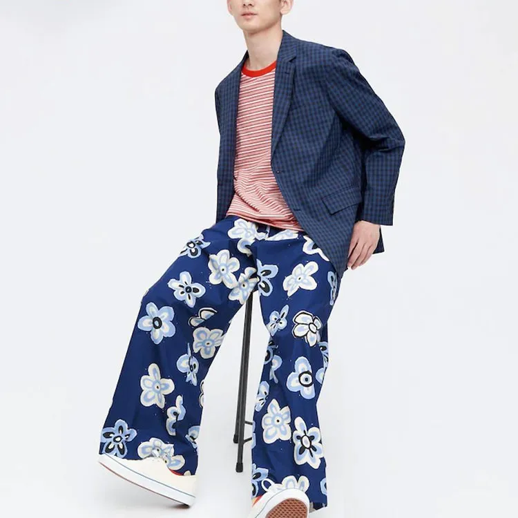 UNIQLO X Marni Easy Wide Fit Flower Pants-4