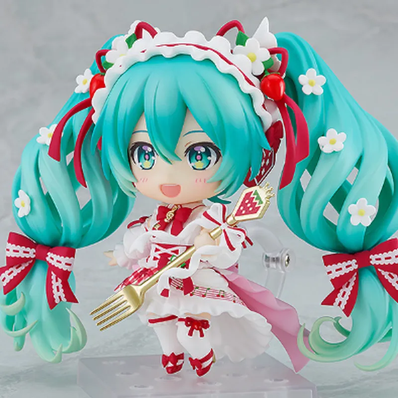 GSC Hatsune Miku Nendoroid No. 1939 Hatsune Miku 15th Anniversary Commemorative Edition Chibi Figures 10cm-4