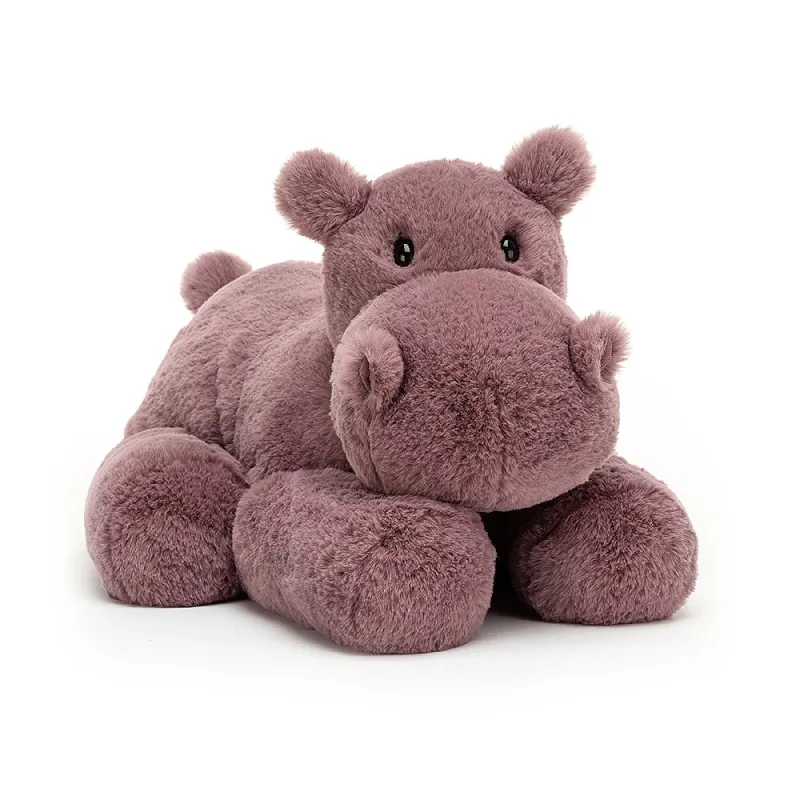 JELLYCAT Animal Hagrid Hippo Dolls Plush Doll-1