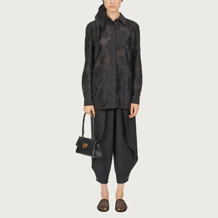 Ferragamo Shirts Women's Black-1