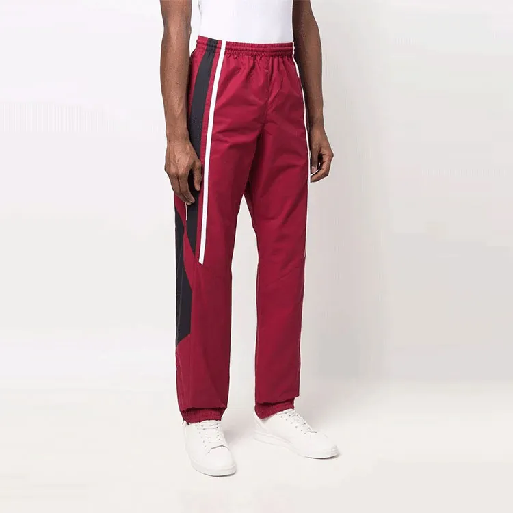 Martine Rose Knitted Sweatpants Men Red-2