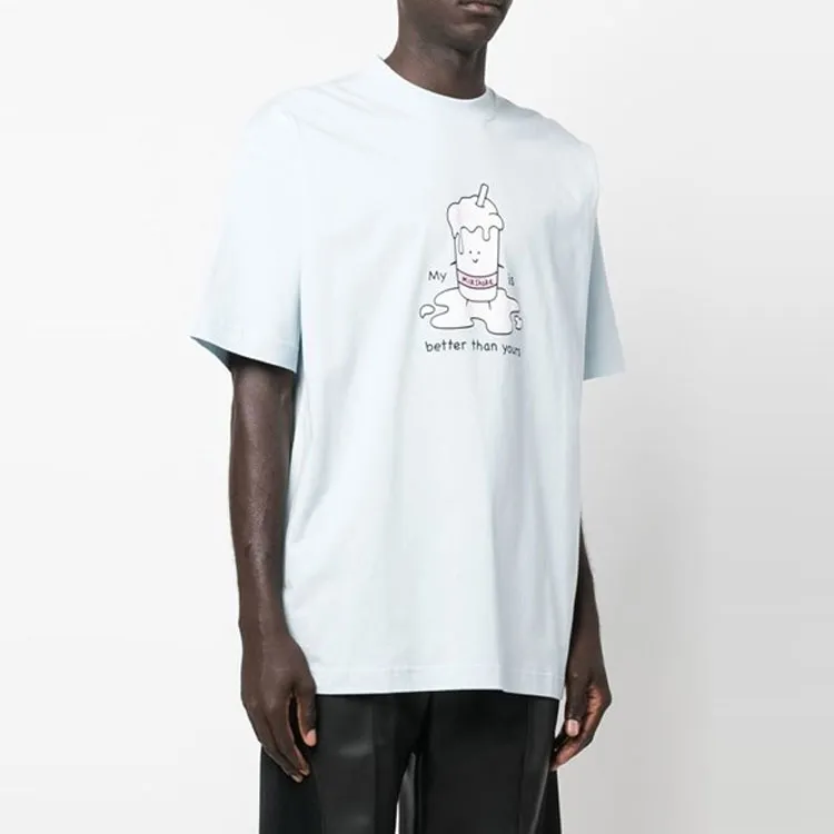 Vetements T-Shirts Women's Blue-5