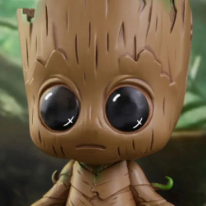 Hot Toys Groot Cosb360 Guardians Of The Galaxy 2 Baby Set Chibi Figures 10cm-4