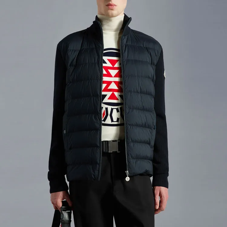 Moncler Knitted Padded Zip up Jacket-2