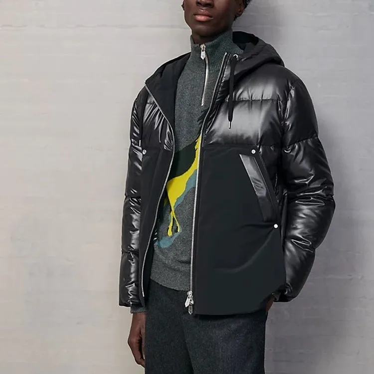 HERMES FW22 Down Jacket Men's Gray-3