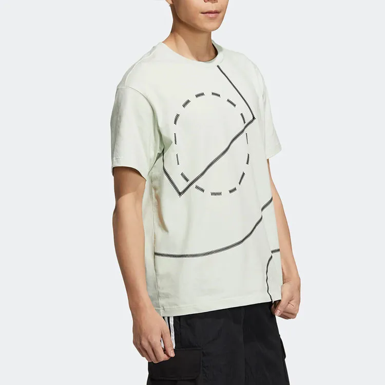 Adidas Neo T Shirt Men's Light Green-3