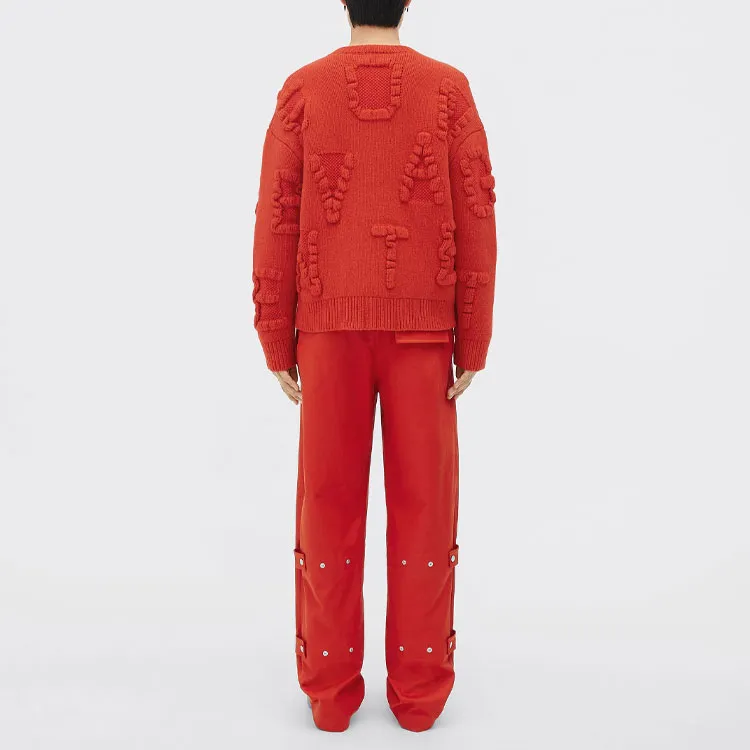 Bottega Veneta FW22 Sweater Men's Orange-2