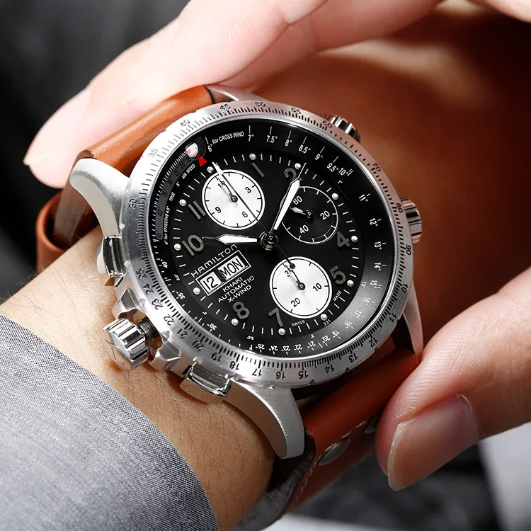 Hamilton Khaki Aviation X Wind Auto Chrono H77616533-9