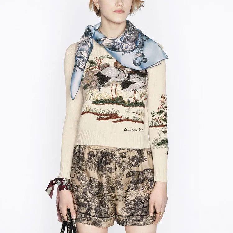 DIOR FW22 Knitwear Women's Ecru-5
