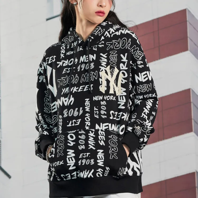MLB New York Yankees Sweatshirts Unisex Black-5