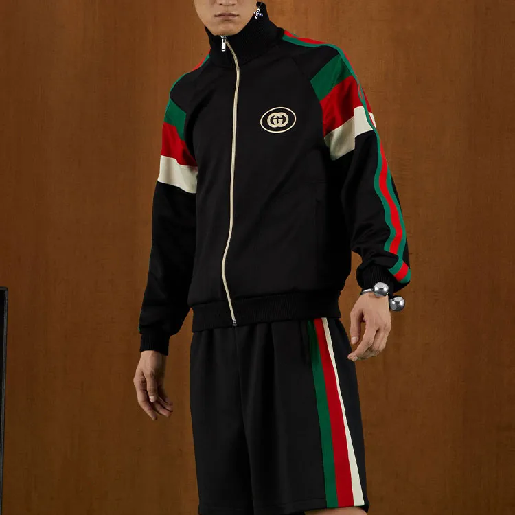 GUCCI FW22 Jackets Coats Men's Black-4