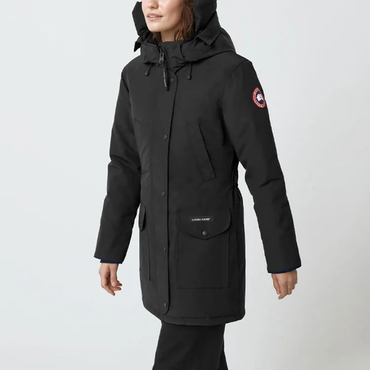 Canada Goose Women's Trillium Parka Heritage Jacket Classic Fit Black-3