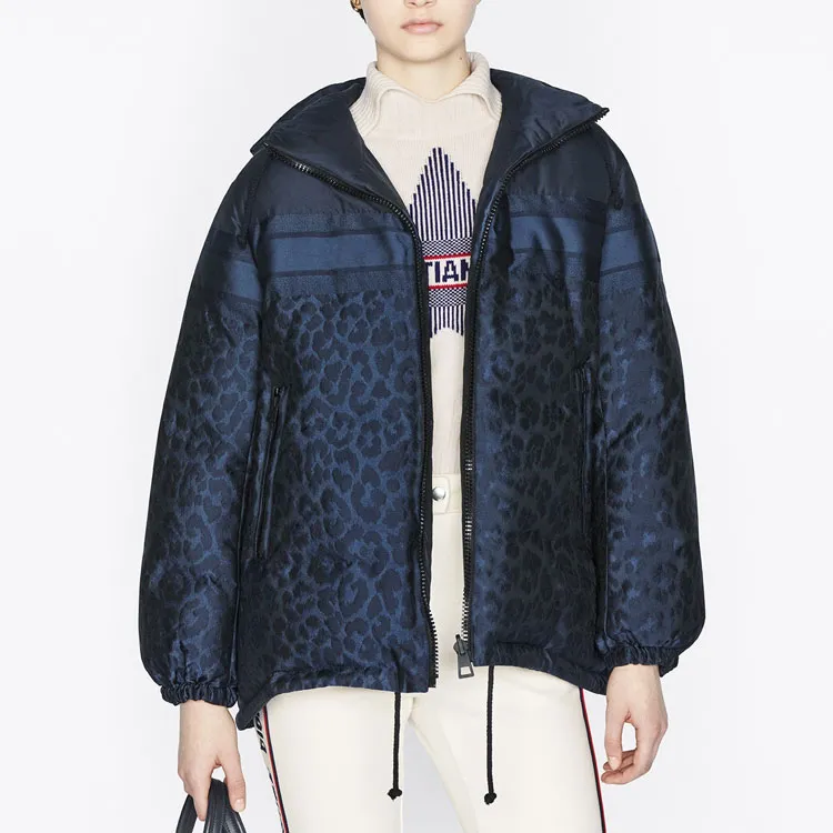 DIOR Quarterly New Products Down Jackets Women's Blue-7