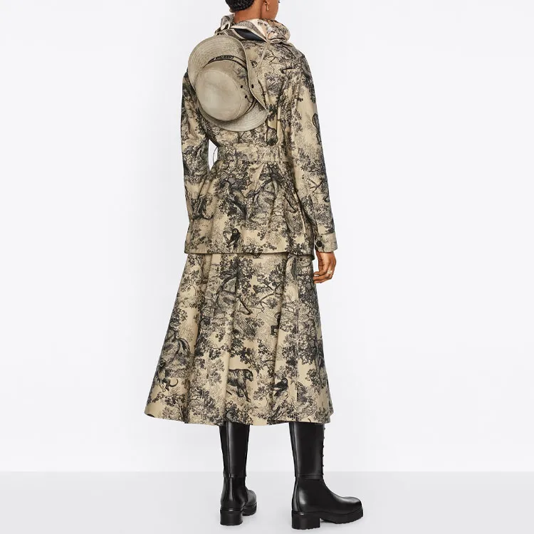 DIOR FW22 Skirt Women's Earth Yellow-3